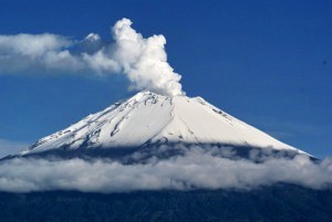 Avvistamento umanoidi sul vulcano Popocatepetl 