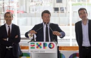 Renzi e l'Expo 2015 di Milano