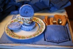 Riciclare vecchi jeans