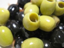 Olive verdi e nere