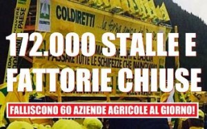 Stalle e fattorie chiuse in Italia